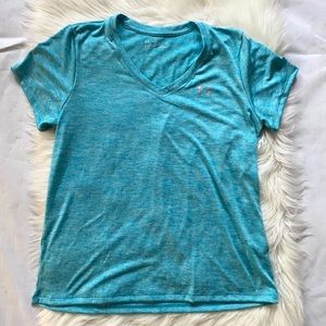 Under Armour Blue XL Short Sleeve Shirt
